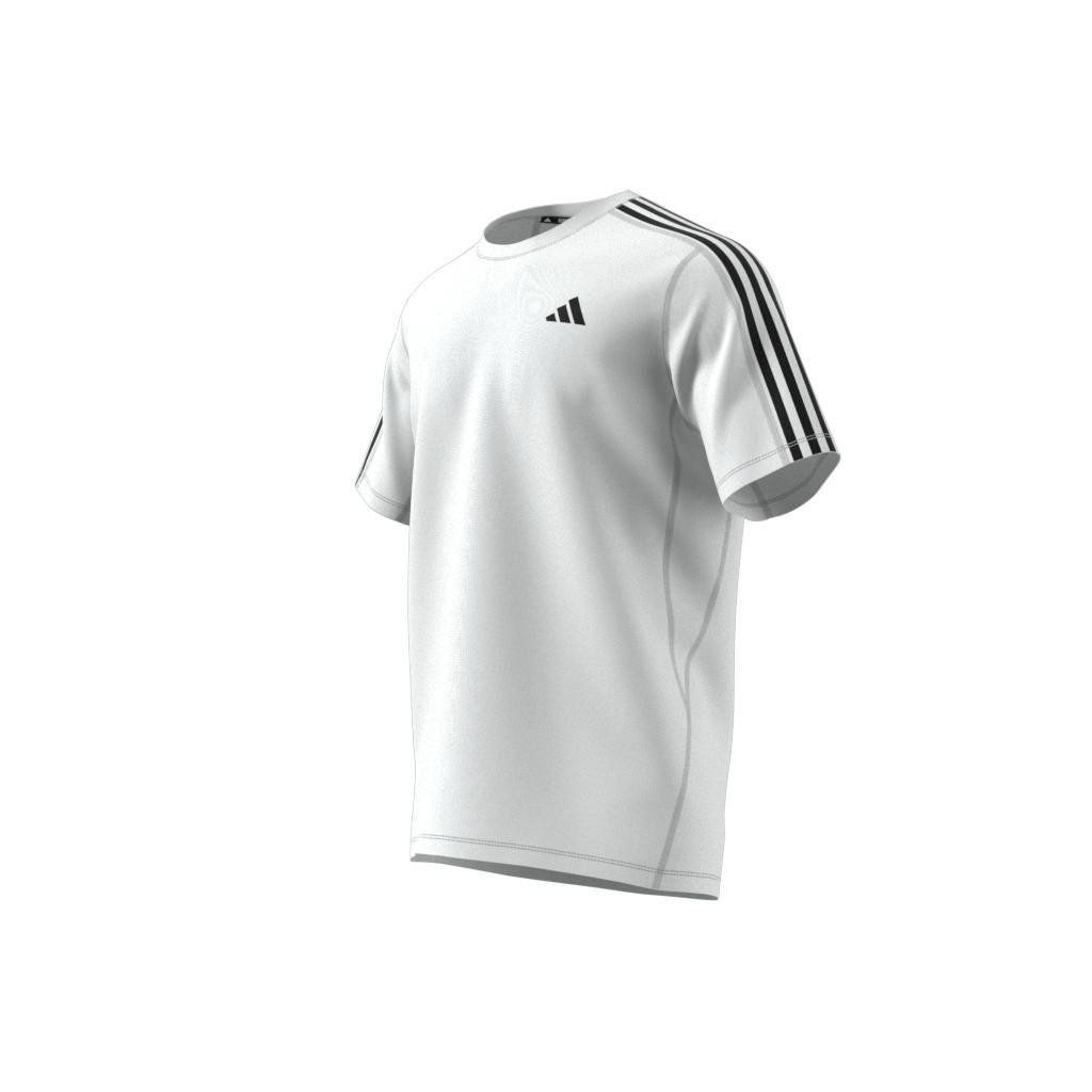 Own The Run 3-Stripes T-Shirt, White, A701_ONE, large image number 13