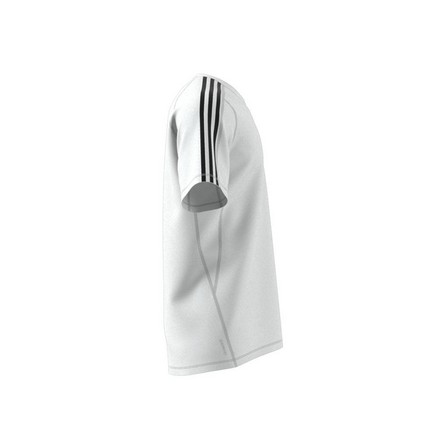 Men Own The Run 3-Stripes T-Shirt, White, A701_ONE, large image number 14
