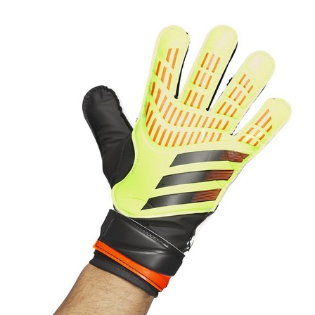Unisex Predator Training Goalkeeper Gloves, Yellow, A701_ONE, large image number 0