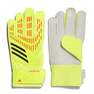 Kids Unisex Predator Training Goalkeeper Gloves, Yellow, A701_ONE, thumbnail image number 0