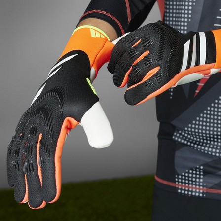 Unisex Predator Pro Goalkeeper Gloves, Black, A701_ONE, large image number 0