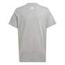 Unisex Kids Essentials Two-Colour Big Logo Cotton T-Shirt, Grey, A701_ONE, thumbnail image number 2