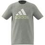 Unisex Kids Essentials Two-Colour Big Logo Cotton T-Shirt, Grey, A701_ONE, thumbnail image number 6