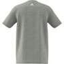Unisex Kids Essentials Two-Colour Big Logo Cotton T-Shirt, Grey, A701_ONE, thumbnail image number 9