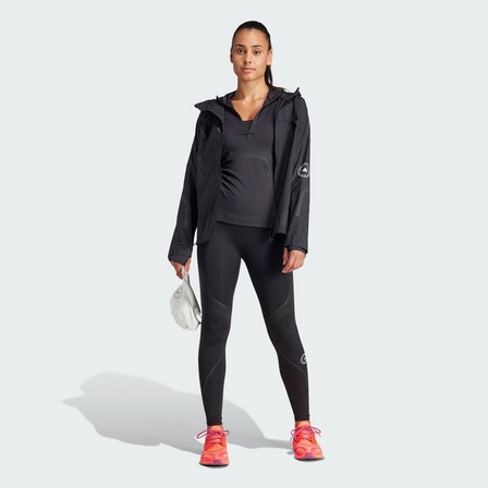 Women Adidas By Stella Mccartney Truepace Long Running Leggings, Black, A701_ONE, large image number 1