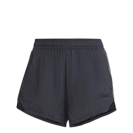 Women Tiro Cut 3-Stripes Summer Shorts, Black, A701_ONE, large image number 1
