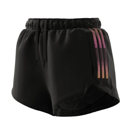 Women Tiro Cut 3-Stripes Summer Shorts, Black, A701_ONE, large image number 5