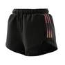 Women Tiro Cut 3-Stripes Summer Shorts, Black, A701_ONE, thumbnail image number 5