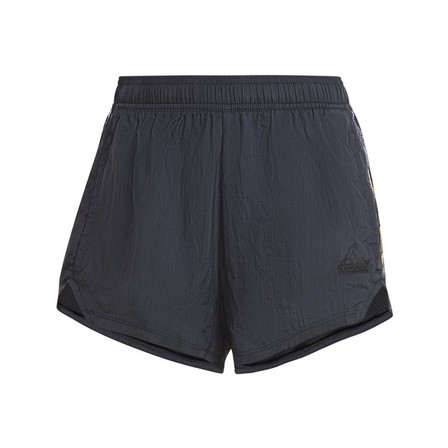 Women Tiro Cut 3-Stripes Summer Shorts, Black, A701_ONE, large image number 6