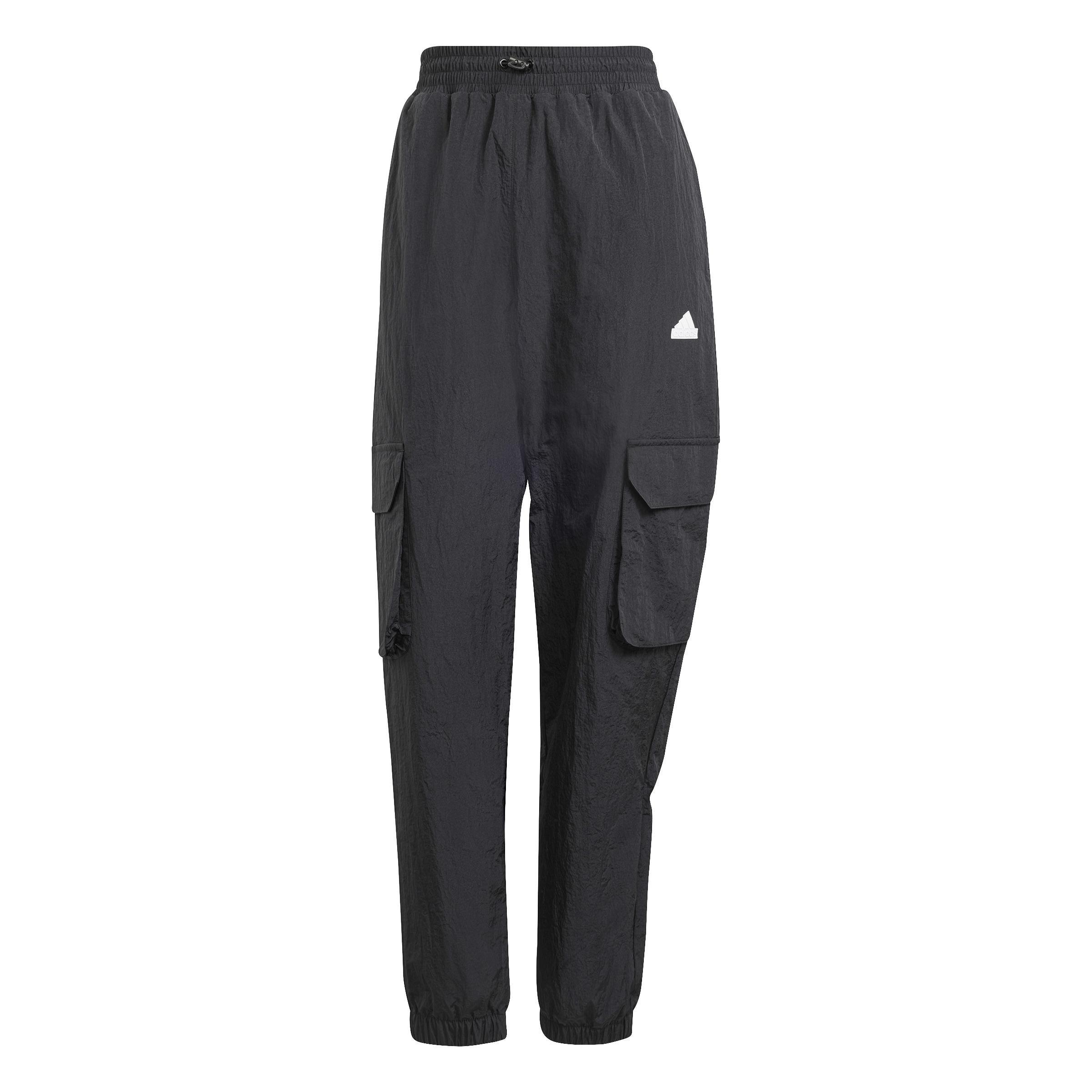 adidas - Women City Escape Cargo Tracksuit Bottoms, Black