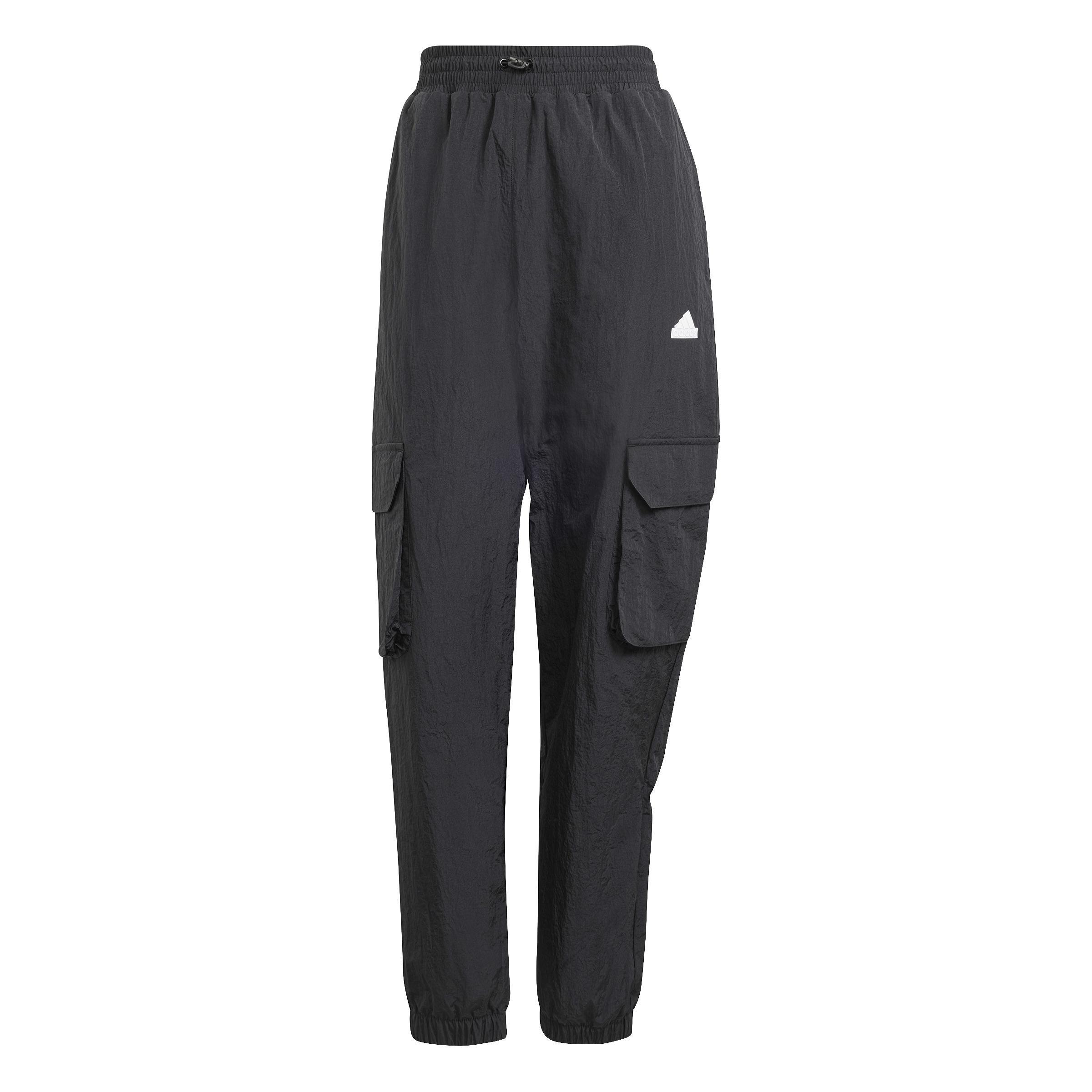 adidas - Women City Escape Cargo Tracksuit Bottoms, Black