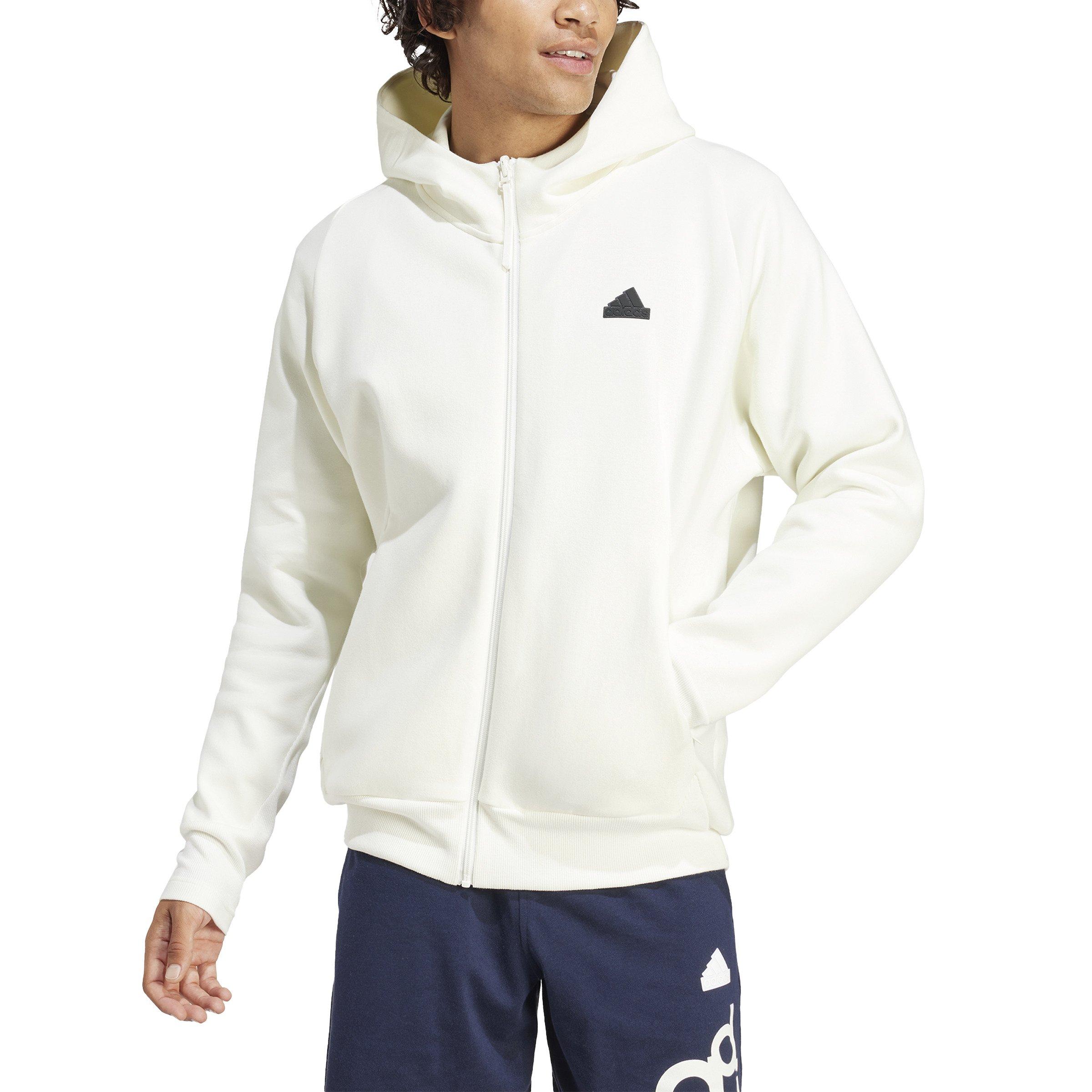 adidas - Men Z.N.E. Premium Full-Zip Track Top, White