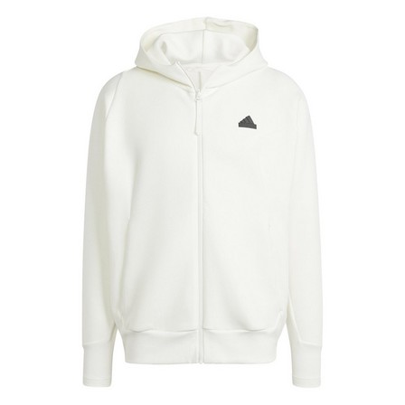 Men Z.N.E. Premium Full-Zip Track Top, White, A701_ONE, large image number 2
