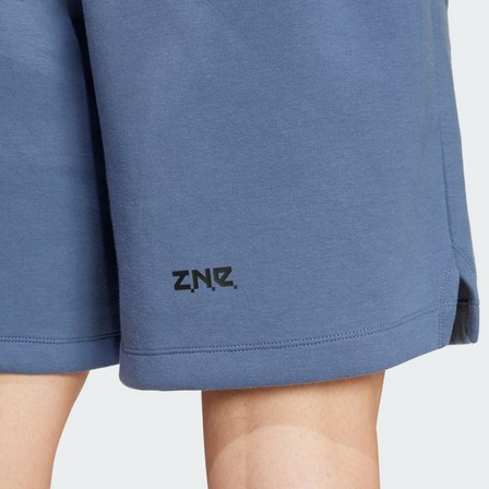 Men Z.N.E. Premium Shorts, Blue, A701_ONE, large image number 5