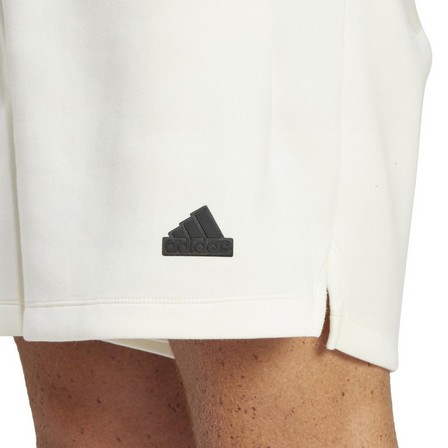 Men Z.N.E. Premium Shorts, Off White, A701_ONE, large image number 3