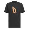 Men Dame Graphic T-Shirt, Black, A701_ONE, thumbnail image number 2