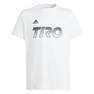 Unisex Kids House Of Tiro Graphic T-Shirt, White, A701_ONE, thumbnail image number 0