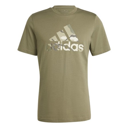 Men Camo Badge Of Sport Graphic T-Shirt, Green, A701_ONE, large image number 4