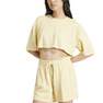 Women Essentials+ Crop Top, Yellow, A701_ONE, thumbnail image number 1
