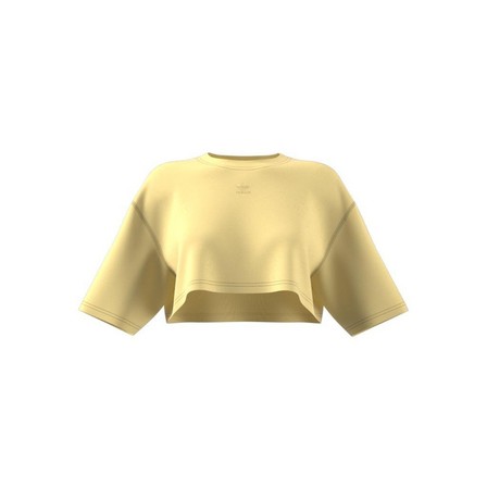 Women Essentials+ Crop Top, Yellow, A701_ONE, large image number 9