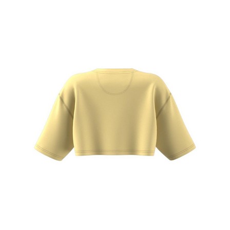 Women Essentials+ Crop Top, Yellow, A701_ONE, large image number 10