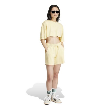 Women Essentials+ Crop Top, Yellow, A701_ONE, large image number 13