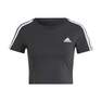 Women Essentials 3-Stripes T-Shirt, Black, A701_ONE, thumbnail image number 3