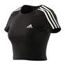 Women Essentials 3-Stripes T-Shirt, Black, A701_ONE, thumbnail image number 8