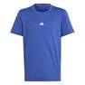 Kids Boys Training Aeroready Heather T-Shirt, Blue, A701_ONE, thumbnail image number 0