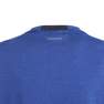 Kids Boys Training Aeroready Heather T-Shirt, Blue, A701_ONE, thumbnail image number 4