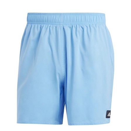 Men Solid Clx Short-Length Swim Shorts, Blue, A701_ONE, large image number 0