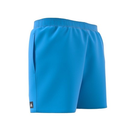 Men Solid Clx Short-Length Swim Shorts, Blue, A701_ONE, large image number 9