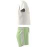 Kids Unisex Trefoil Shorts Tee Set, Green, A701_ONE, thumbnail image number 6