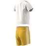 Kids Unisex Trefoil Shorts Tee Set, Gold, A701_ONE, thumbnail image number 8