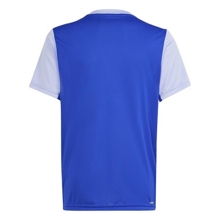 Kids Unisex Train Essentials Aeroready Logo T-Shirt, Blue, A701_ONE, large image number 2