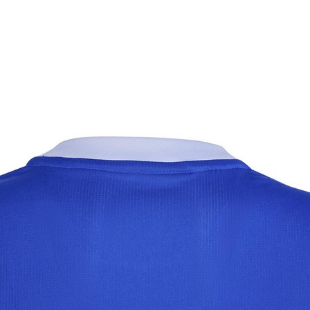 Kids Unisex Train Essentials Aeroready Logo T-Shirt, Blue, A701_ONE, large image number 3
