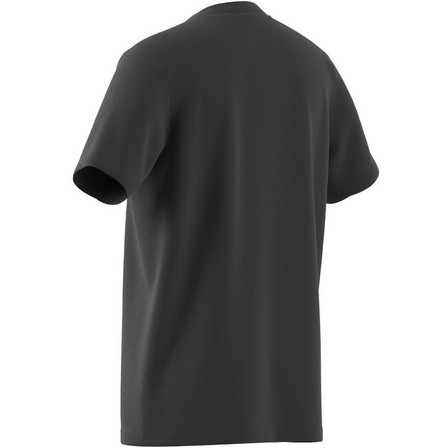 Kids Unisex Train Essentials Aeroready Logo T-Shirt, Grey, A701_ONE, large image number 7