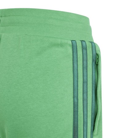 Unisex Kids Vrct Shorts, Green, A701_ONE, large image number 4