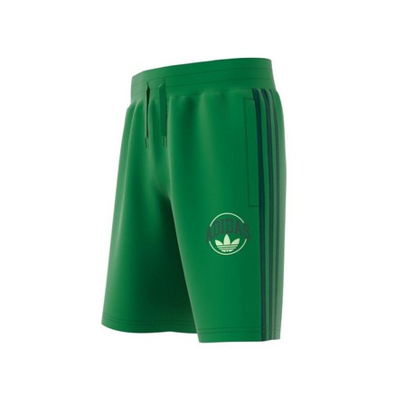 Unisex Kids Vrct Shorts, Green, A701_ONE, large image number 11