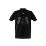 Kids Unisex Adidas X Star Wars Graphic T-Shirt, Black, A701_ONE, thumbnail image number 4