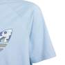 Kids Unisex Camo T-Shirt, Blue, A701_ONE, thumbnail image number 6