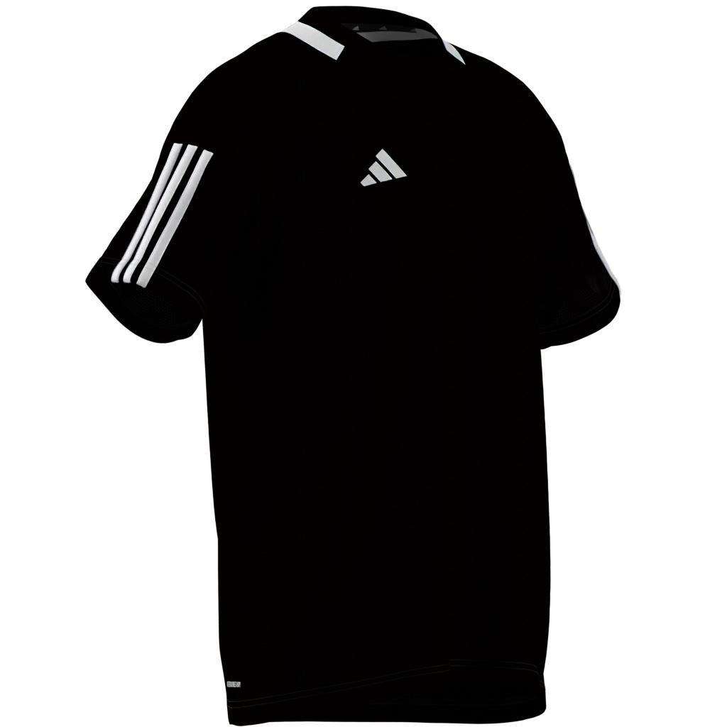 Sereno Aeroready 3-Stripes T-Shirt, Black, A701_ONE, large image number 13