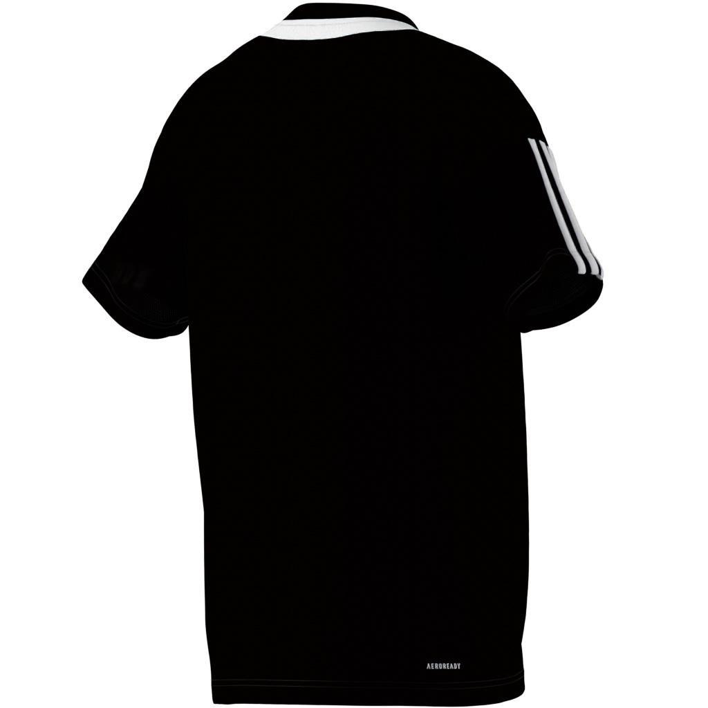 Sereno Aeroready 3-Stripes T-Shirt, Black, A701_ONE, large image number 14