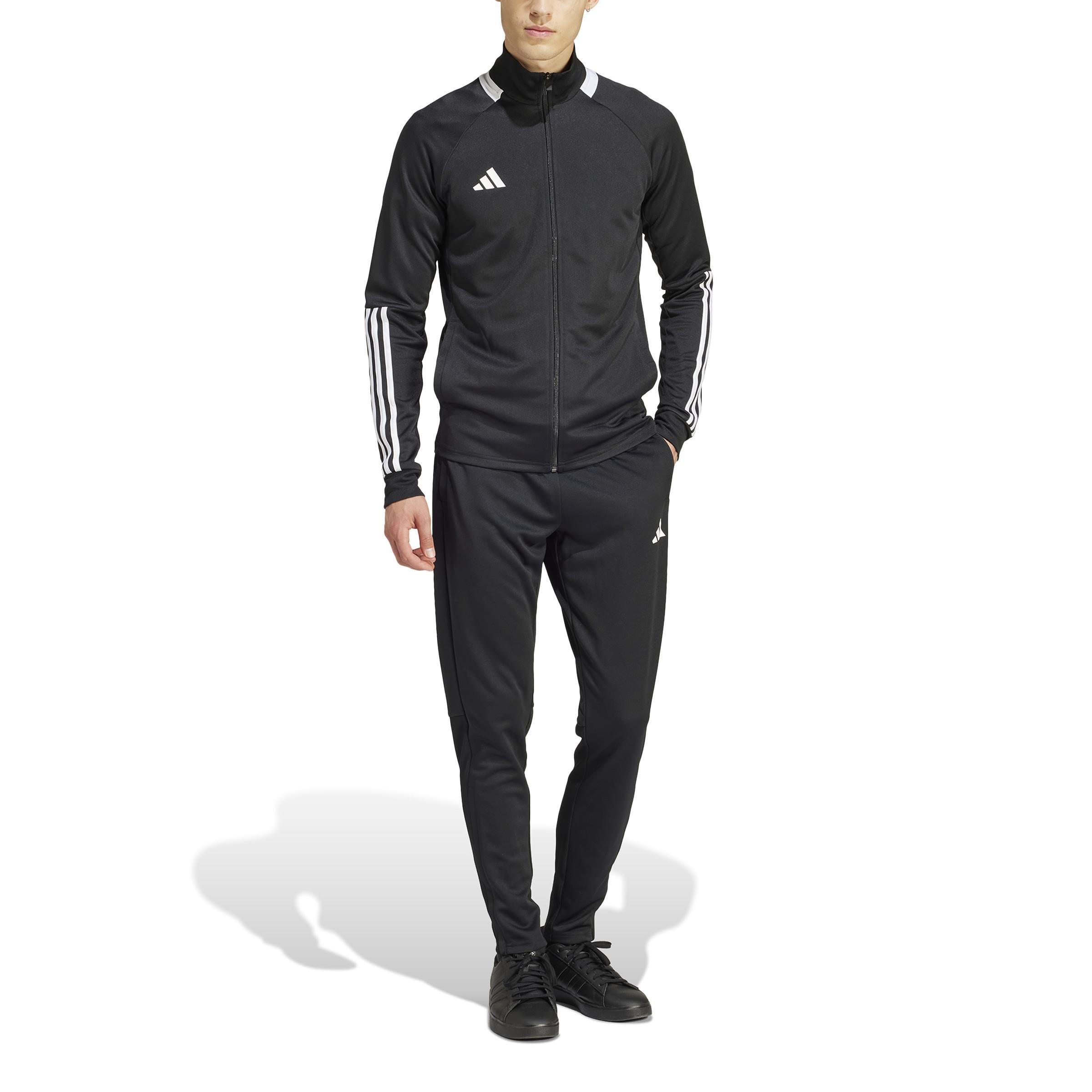 Sereno AEROREADY Cut 3-Stripes Track Suit, Black, , large image number 1