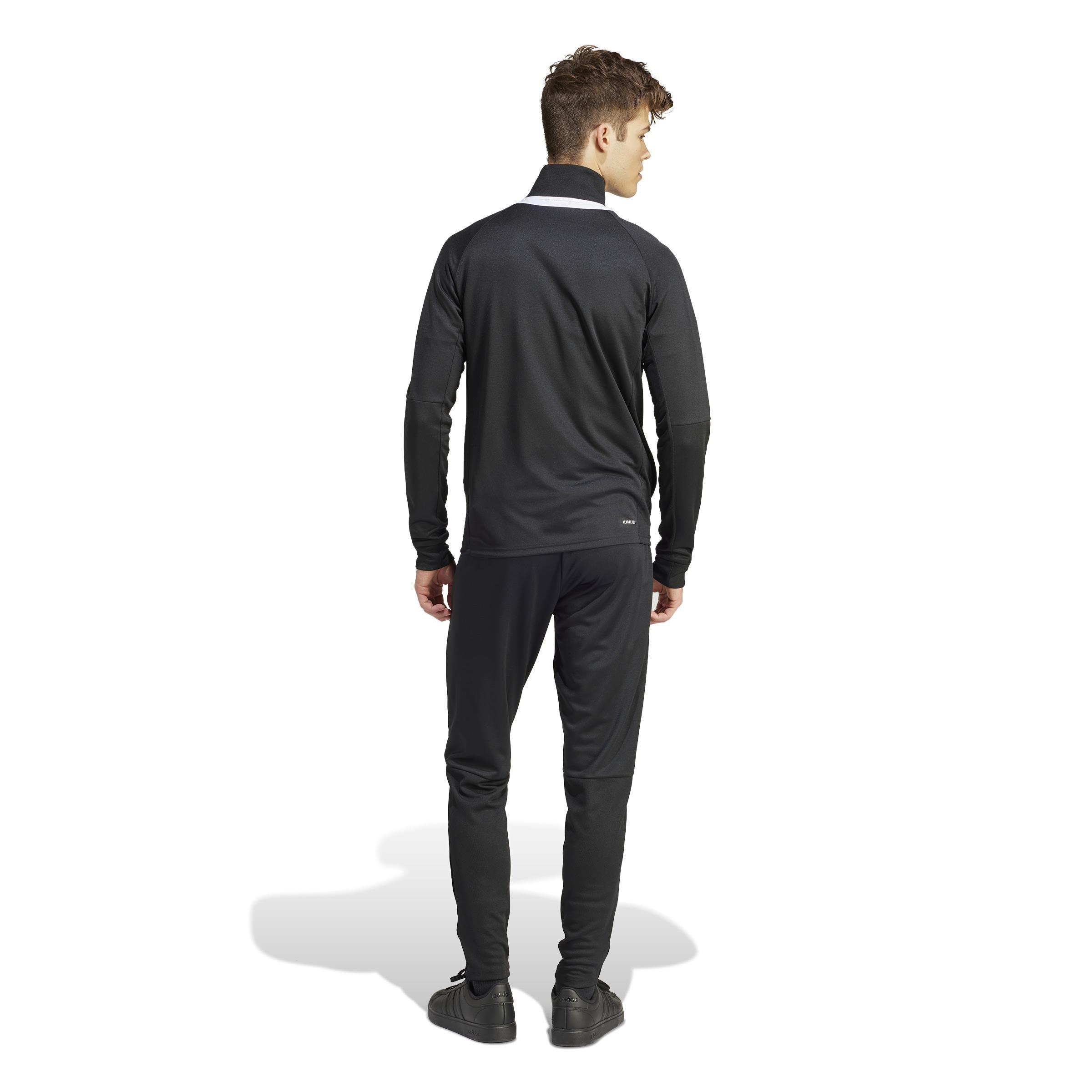 Sereno AEROREADY Cut 3-Stripes Track Suit, Black, A701_ONE, large image number 2