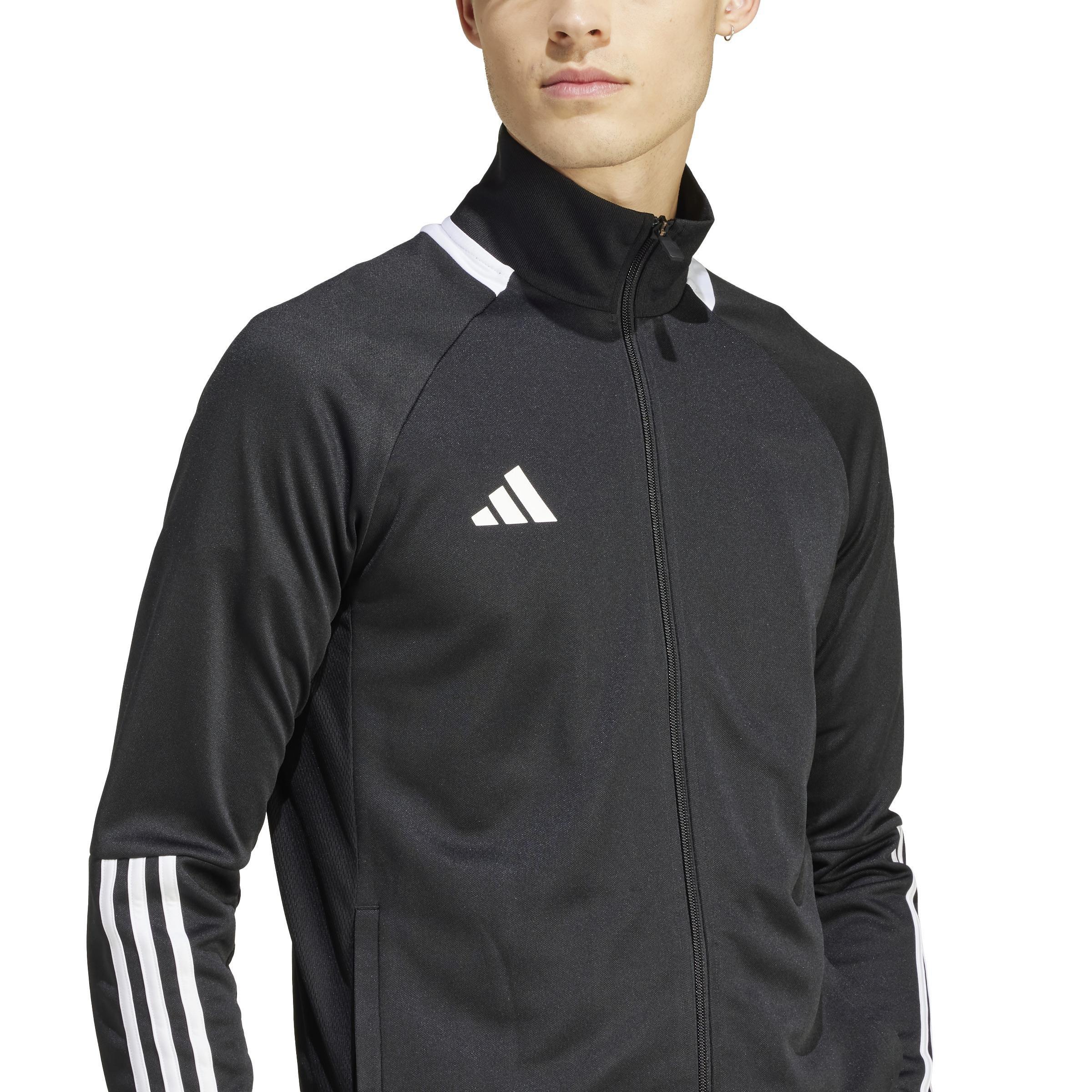Sereno AEROREADY Cut 3-Stripes Track Suit, Black, , large image number 3