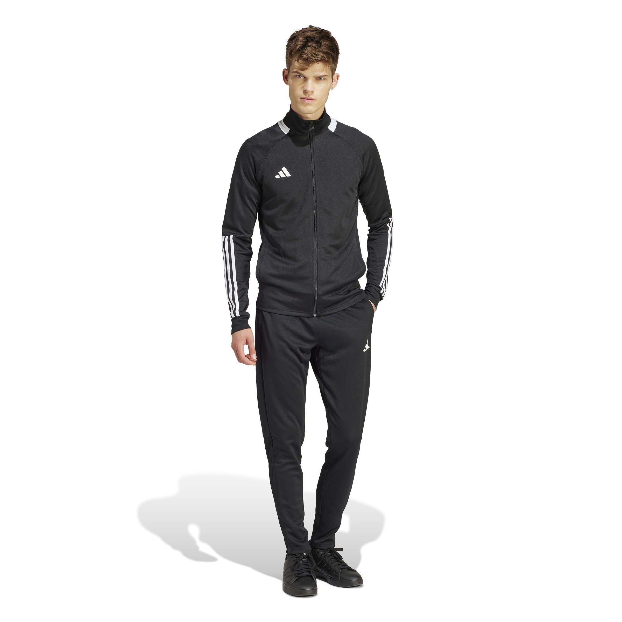 Sereno AEROREADY Cut 3-Stripes Track Suit, Black, , large image number 9