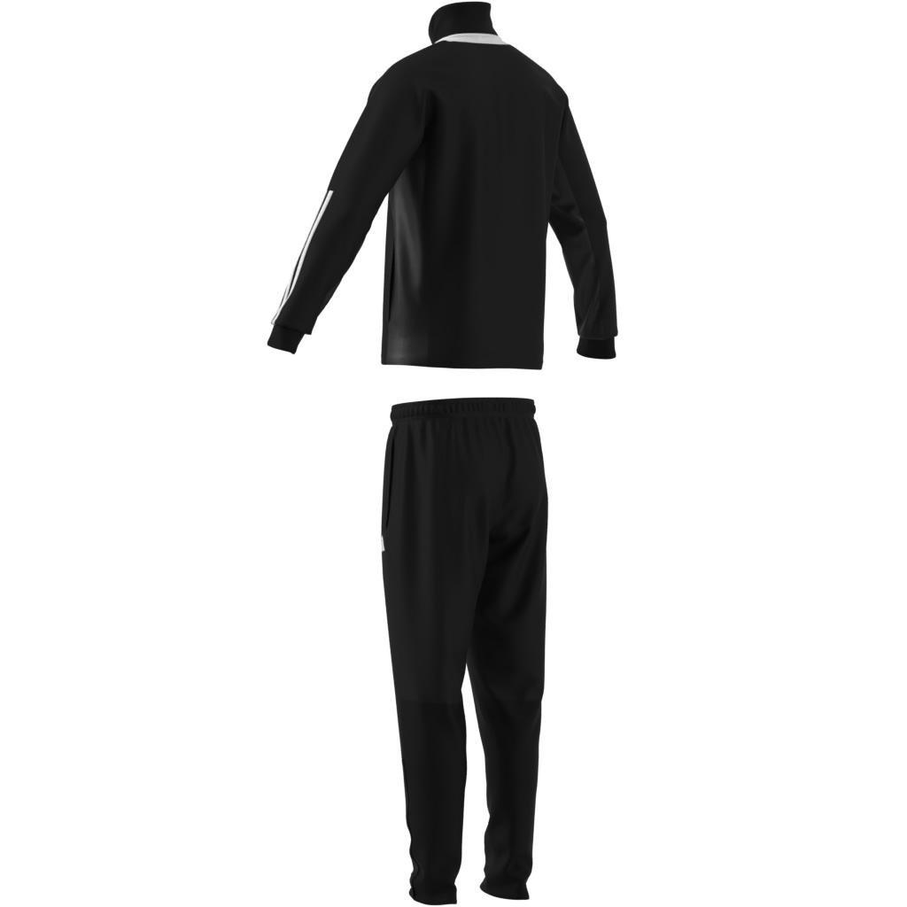 Sereno AEROREADY Cut 3-Stripes Track Suit, Black, , large image number 10