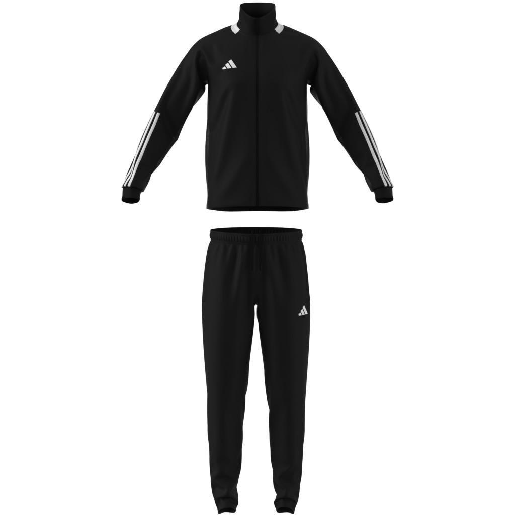 Sereno AEROREADY Cut 3-Stripes Track Suit, Black, , large image number 12