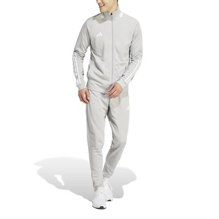 Men Sereno Aeroready Cut 3-Stripes Tracksuit, Grey, A701_ONE, large image number 3